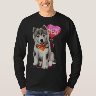 T-shirt Blue Eyed Husky Et Husky Maman