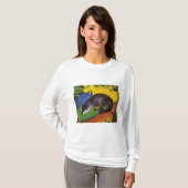 T-shirt Blue Fox (par Franz Marc) (Devant entier)