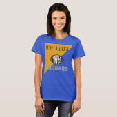 T-shirt Blue & Gold Whittier Jr High (Devant entier)