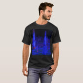 T-shirt Blue Grave Yard (Devant entier)