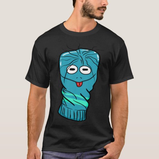 T-shirt Blue Hand Puppet (Devant)