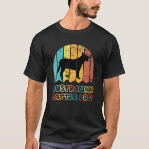 T-shirt Blue Heeler Australian Cattle Dog Coucher de solei