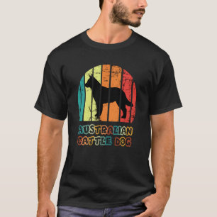 T-shirt Blue Heeler Australian Cattle Dog Coucher de solei