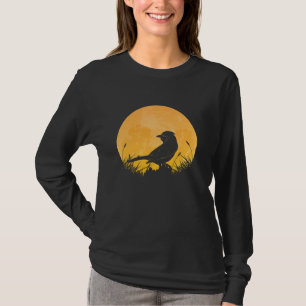T-shirt Blue Jay Easy Halloween tenue Oiseau Animal Moon C