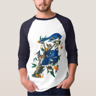T-shirt Blue Jay par John James Audubon