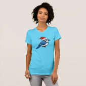 T-shirt Blue Jay Père Noël (Devant entier)