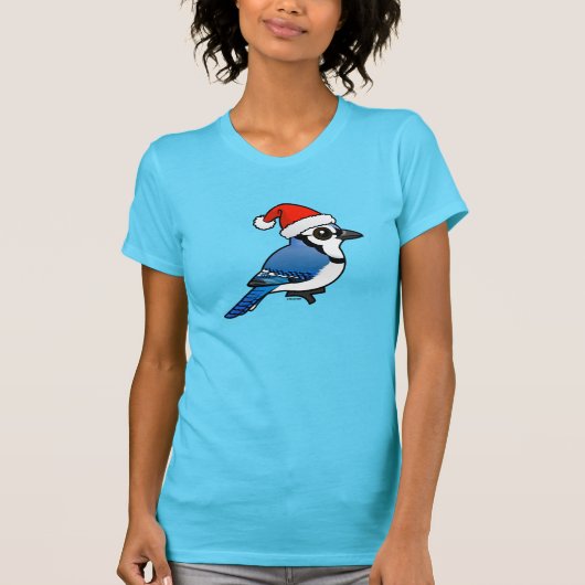 T-shirt Blue Jay Père Noël (Devant)