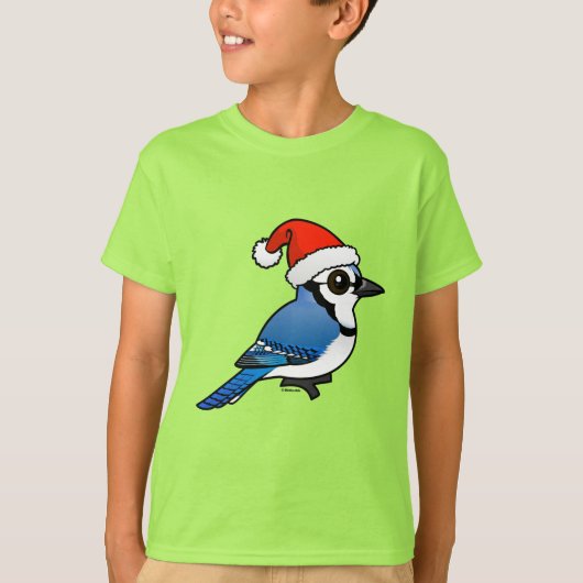 T-shirt Blue Jay Père Noël (Devant)