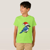 T-shirt Blue Jay Père Noël (Devant entier)