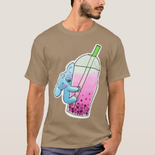 T-shirt Blue Koala aime le thé à bulles