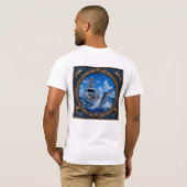 T-Shirt Blue Marlin de Minuit (Dos entier)