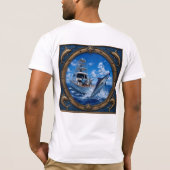 T-Shirt Blue Marlin de Minuit (Dos)