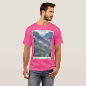 T-shirt Blue Mountains Australie Actif (Devant entier)