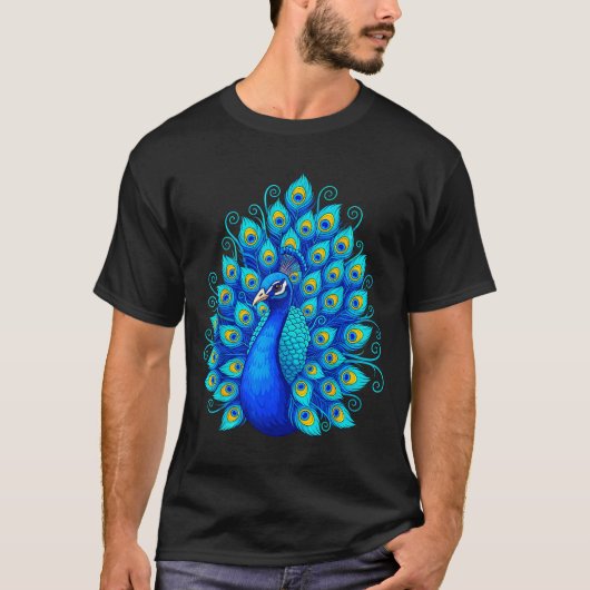 T-shirt Blue Pea (Devant)