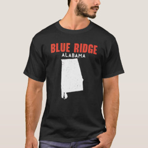 T-shirt Blue Ridge Alabama USA State America Travel