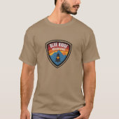 T-shirt Blue Ridge Mountains (Devant)