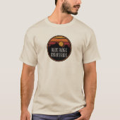 T-shirt Blue Ridge Mountains (Devant)