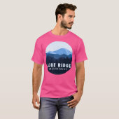 T-shirt Blue Ridge Mountains Active (Devant entier)