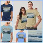 T-shirt Blue Ridge Mountains Asheville Caroline du Nord