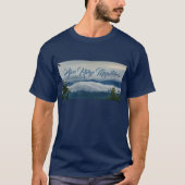 T-shirt Blue Ridge Mountains Photographie (Devant)