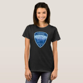 T-shirt Blue Ridge Mountains USA Design (Devant entier)