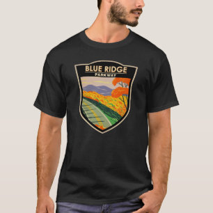 T-shirt Blue Ridge Parkway Vintage 