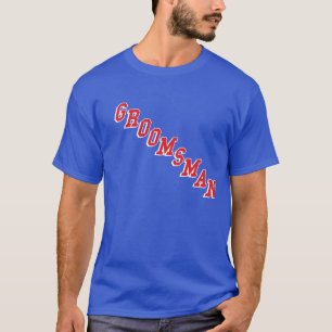 T-shirt Blue Shirt Groomsman