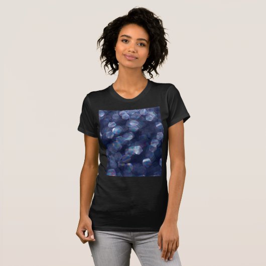T-shirt Blue Sparkle (Devant entier)