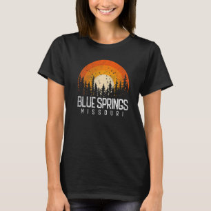 T-shirt Blue Springs Missouri MO Retro Vintage 80s 90s