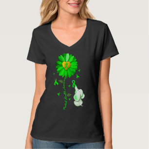 T-shirt Blue Sunflower Elephan Outdoor Propage Santé menta