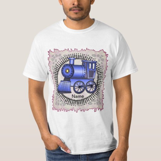 T-shirt Blue Train (Devant)