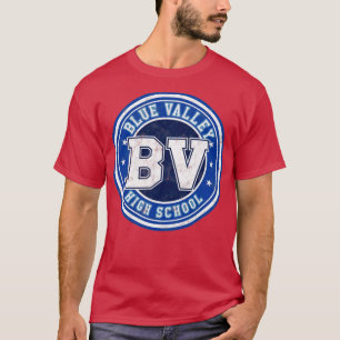 T-shirt Blue Valley High School Worn