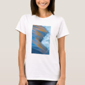 T-shirt Blue water abstract, Canada (Devant)