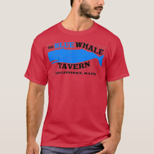 T-shirt Blue Whale Tavern en détresse