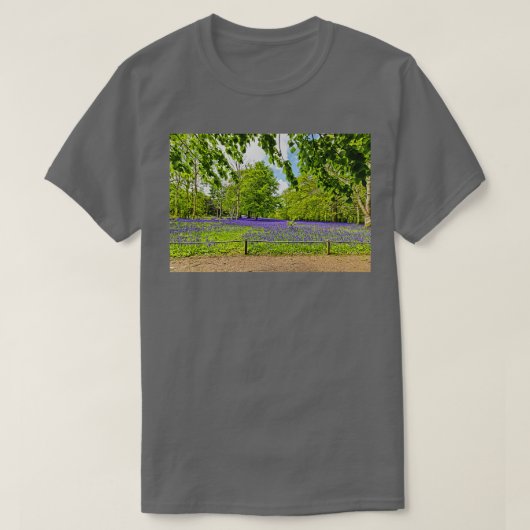 T-shirt Bluebells At Enys (Design devant)