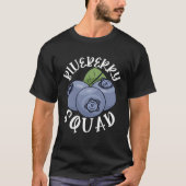 T-shirt Blueberry Fruit  Blueberry Squad (Devant)