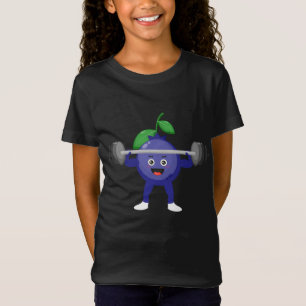 T-Shirt Blueberry, Fruit Costume d'entraînement Bodybuildi