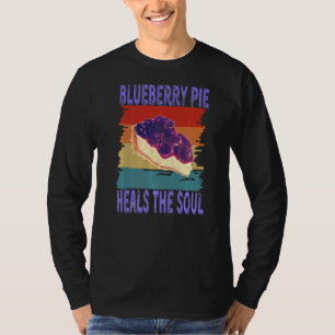 T-shirt Blueberry Pie guérit l'âme Retro Vintage Blueber