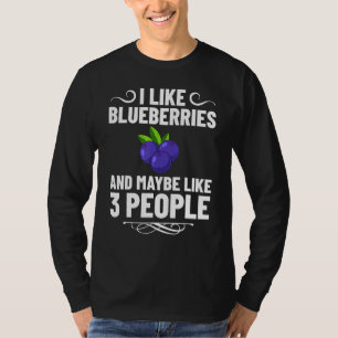 T-shirt Blueberry Plante Blueberries Fermier Bush Arbre Mu