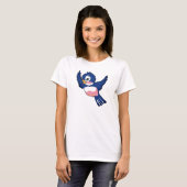 T-shirt Bluebird vintage (Devant entier)