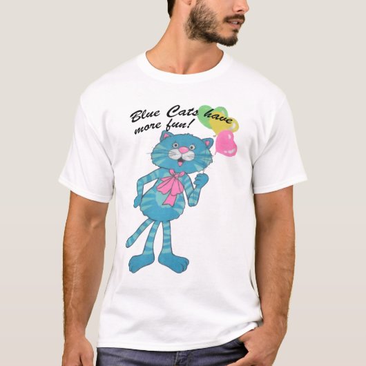 T-shirt bluecatshave (Devant)