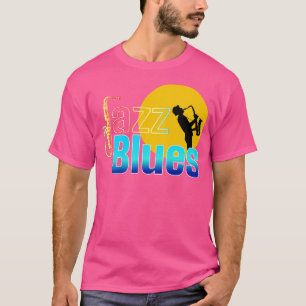 T-shirt Blues and Jazz Music Cadeaux UHDR Qualité