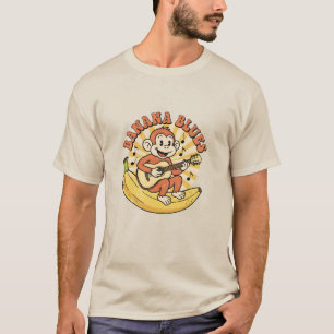 T-SHIRT BLUES DE LA BANANE