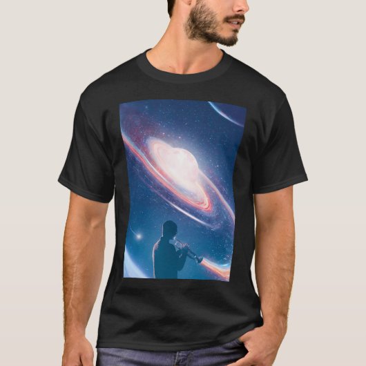 T-shirt Blues de la Lune (Devant)