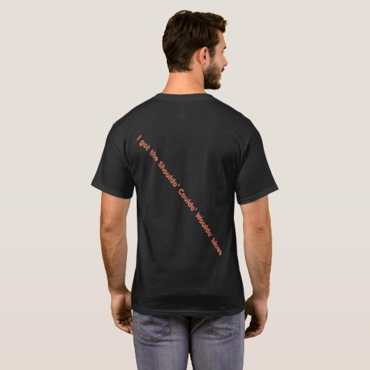T-shirt Blues des regrets (Dos entier)