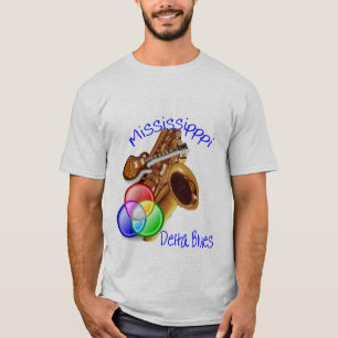T-shirt Blues du delta du Mississippi