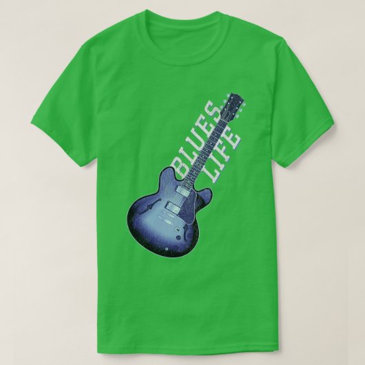 T-shirt Blues LIfe (Design devant)
