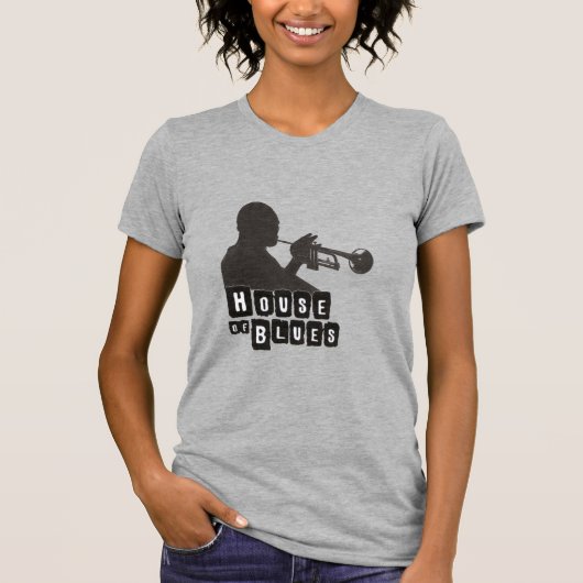 T-shirt blues music (Devant)
