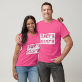 T-shirt Bluestem Bistro Rose (Unisexe)