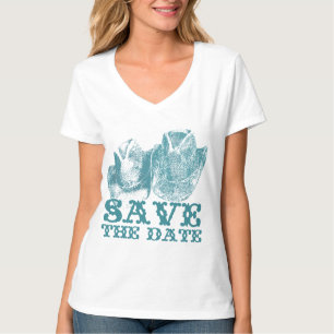 T-shirt Bluestone Turquoise Western Horse Ranch Farm Maria